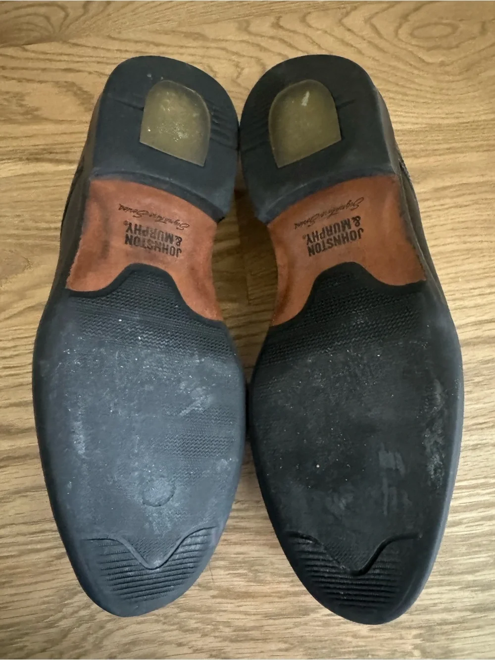 Johnston & Murphy Men's Black Loafers 9